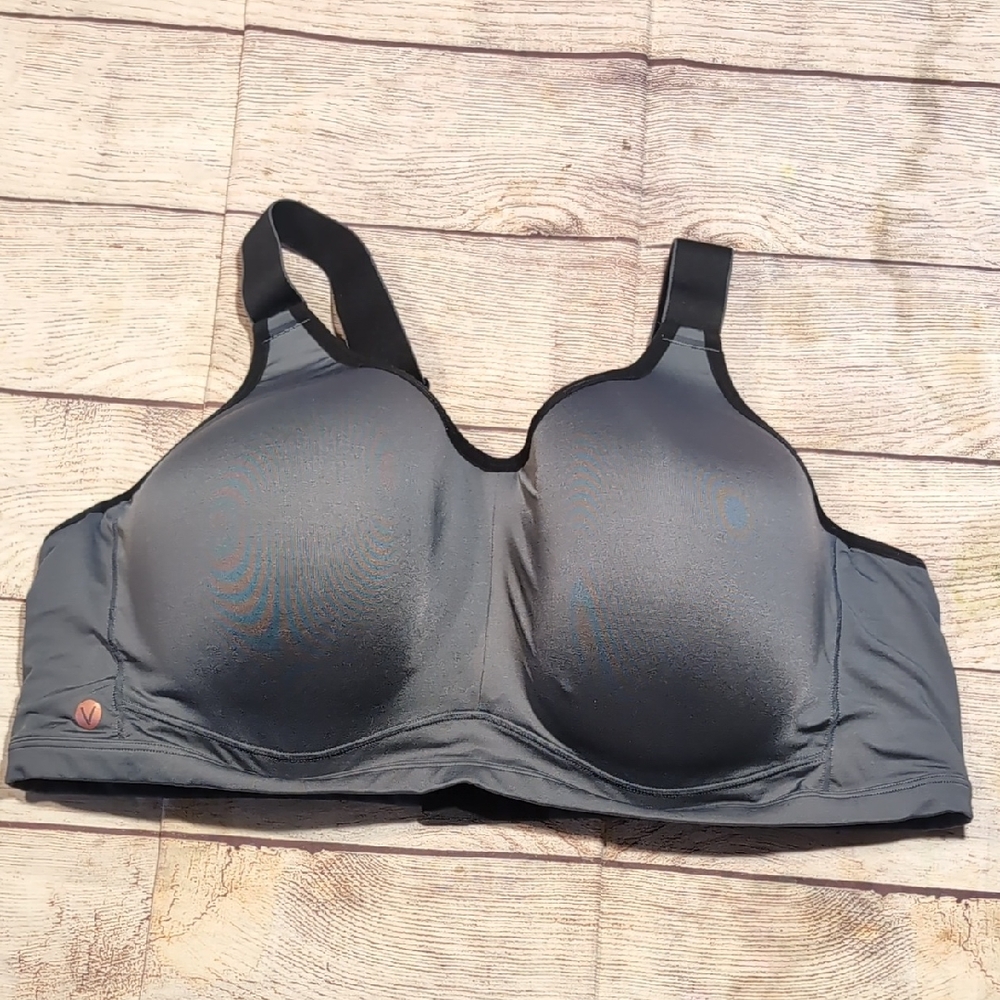 Livi For Lane Bryant Women's Gray & Black Bra Size 48 DD